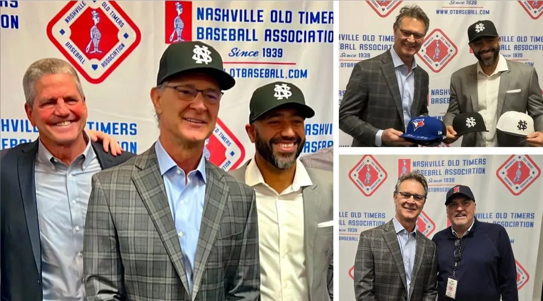 Nashville Stars Hat Swap: Baseball Advisor Don Mattingly