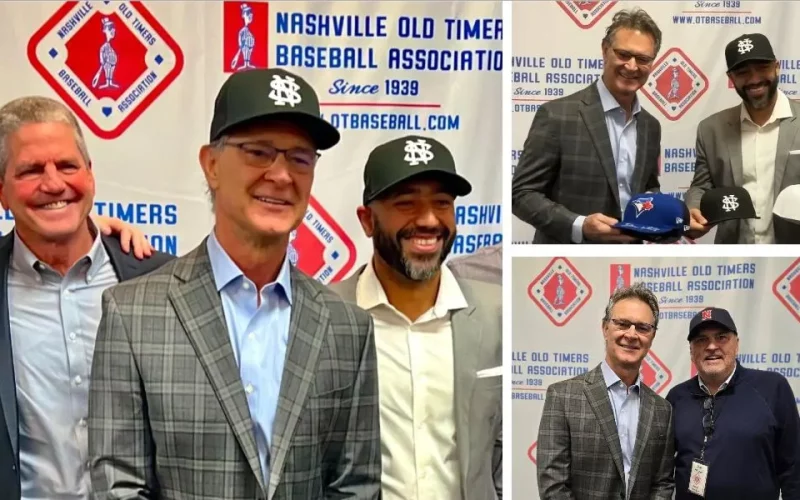 Nashville Stars Hat Swap: Baseball Advisor Don Mattingly