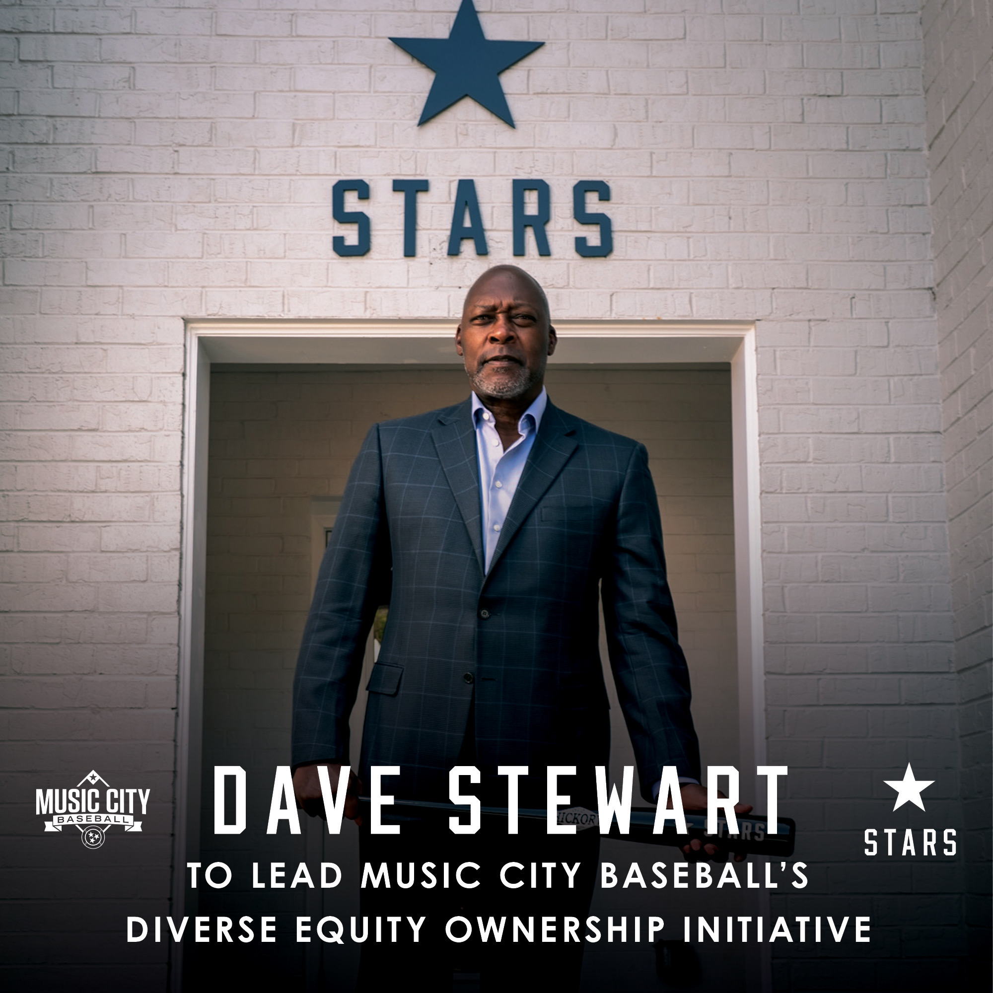 Dave Stewart to Lead Music City Baseball's Diverse Equity Ownership  Initiative